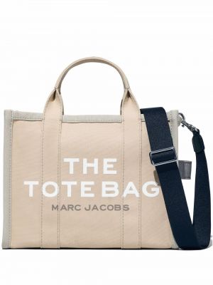 Nákupná taška Marc Jacobs sivá
