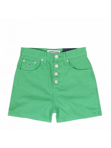 Szorty jeansowe Tommy Jeans zielone