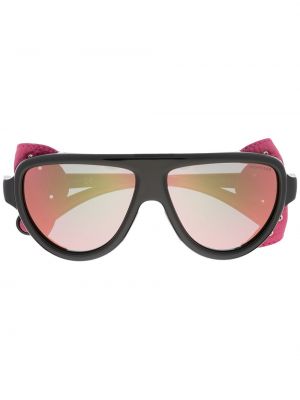 Okulary przeciwsłoneczne Moncler Eyewear - сzarny