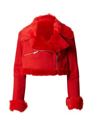 Prehodna jakna Karen Millen rdeča