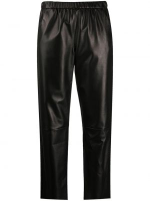 Pantalones de cintura alta Drome negro