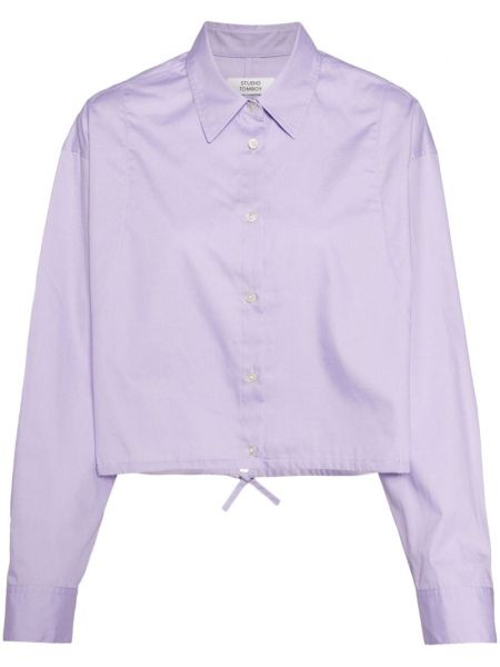 Bavlnená košeľa Studio Tomboy fialová