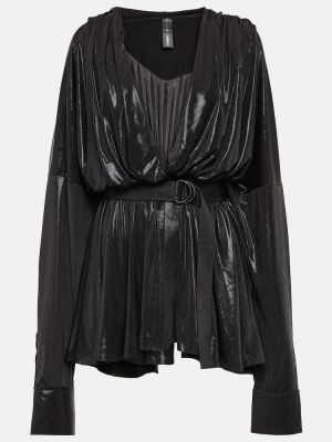 Mini robe Norma Kamali noir