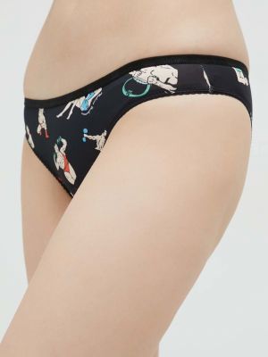 Brazilske gaćice Moschino Underwear crna