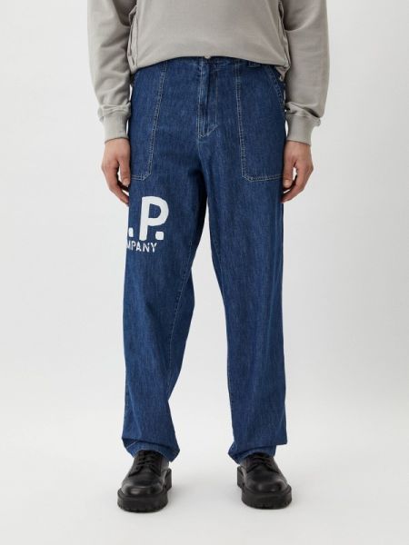 Прямые джинсы C.p. Company синие