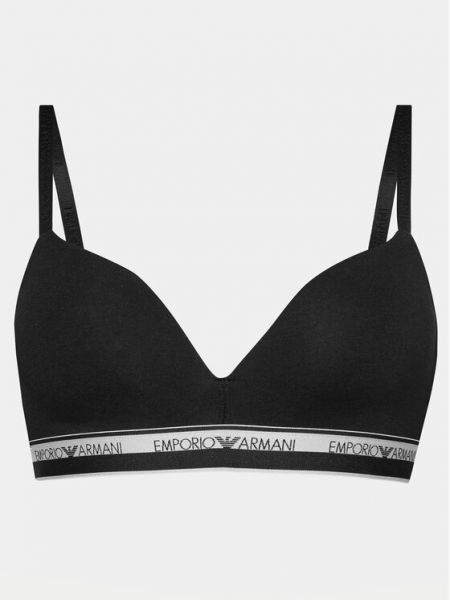 Soutien-gorge sans armatures Emporio Armani Underwear noir