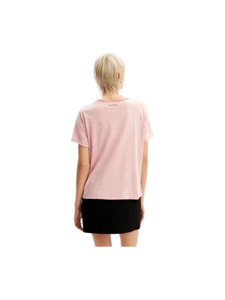 Camiseta Desigual rosa