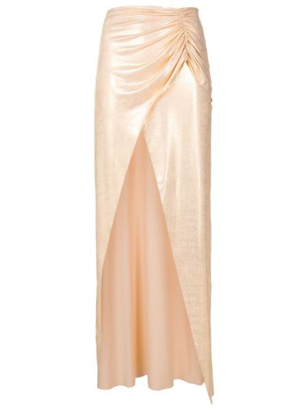 Suknja Amir Slama zlatna