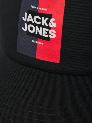 Czapka z daszkiem Jack & Jones czarna