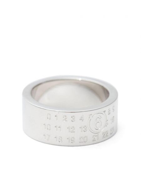 Srebrny pierścionek Mm6 Maison Margiela srebrny