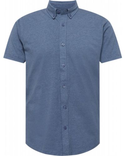 Μελανζέ πουκάμισο Clean Cut Copenhagen μπλε