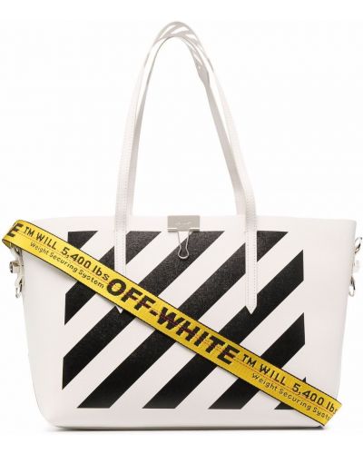 Shoppingbag Off-white hvit