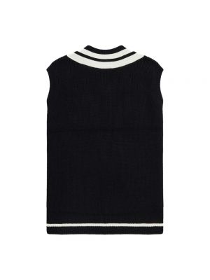 Suéter a rayas Fred Perry negro