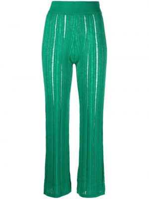 Pantaloni cu talie inalta Cult Gaia - Verde