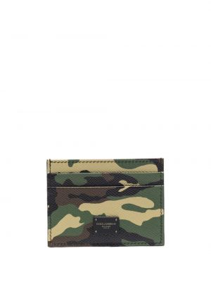 Geldbörse mit print mit camouflage-print Dolce & Gabbana
