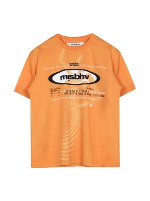 T-shirt Misbhv, pomarańczowy