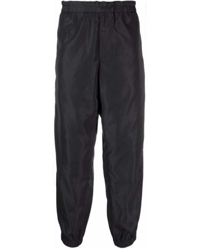 Pantaloni sport cu dungi Etro negru