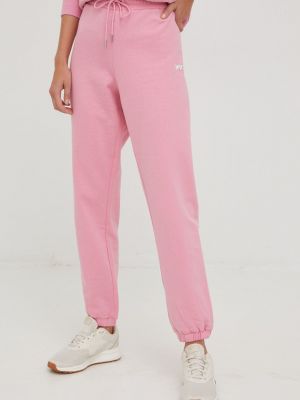Spodnie sportowe Dkny różowe