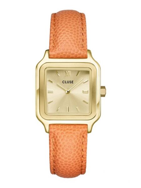 Pomarańczowy zegarek Cluse