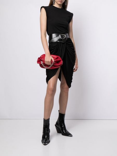 Falda de cintura alta Isabel Marant negro