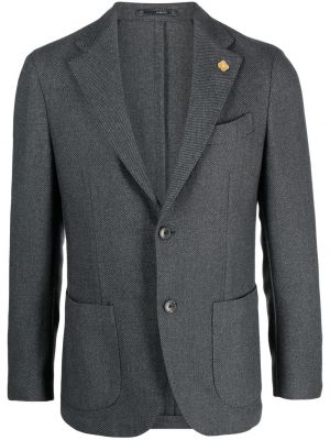 Tweed woll jacke Lardini grau