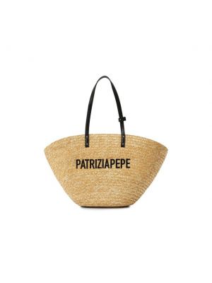 Пляжная сумка Patrizia Pepe черная