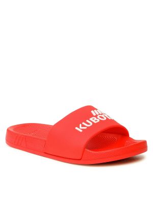 Sandales Kubota rouge