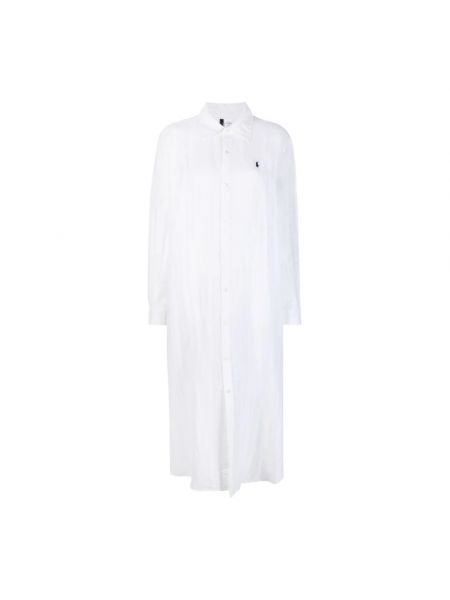 Koszula bawełniana klasyczna Ralph Lauren biała