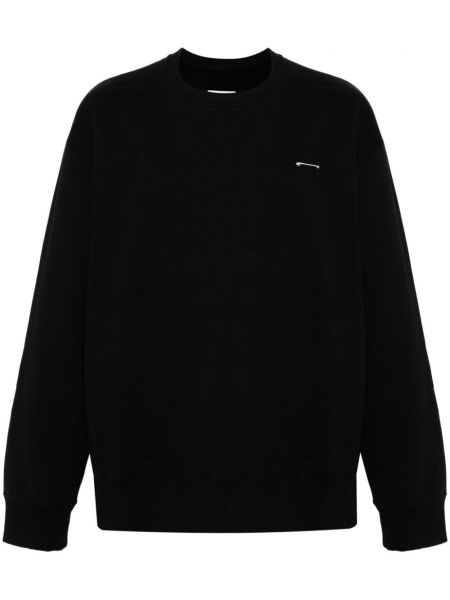 Medvilninis džemperis Mm6 Maison Margiela juoda