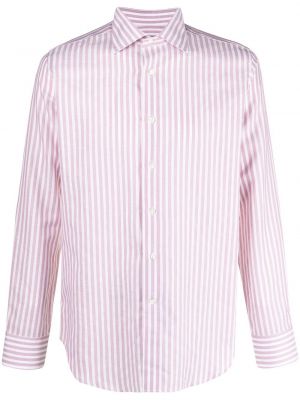 Camisa con botones Canali rosa