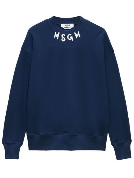 Sweatshirt Msgm blå