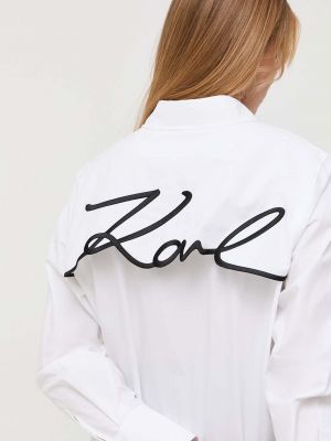 Bavlněné tričko Karl Lagerfeld