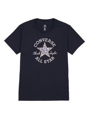 Camiseta leopardo Converse negro