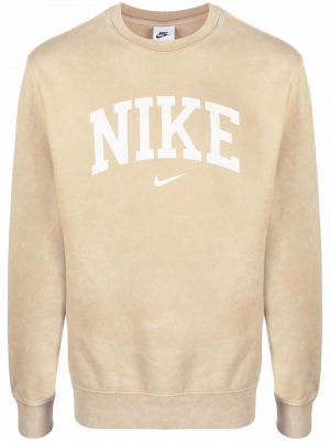 Trykt sweatshirt Nike brun