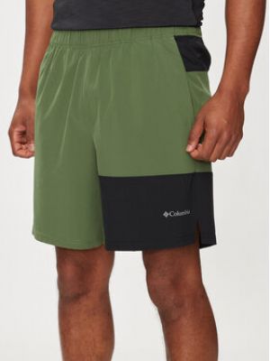 Shorts de sport Columbia vert