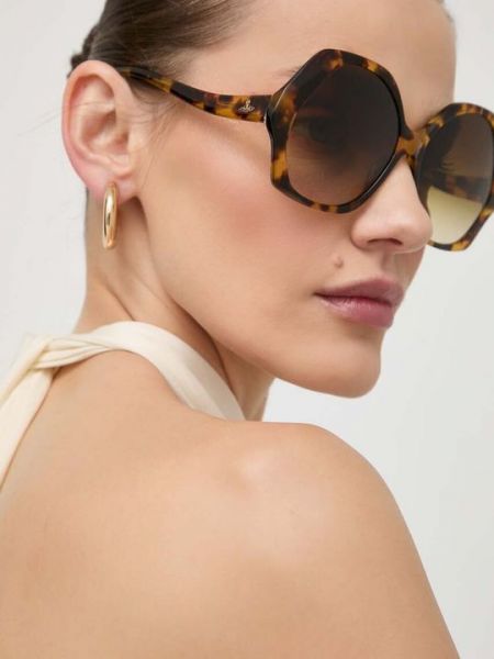 Солнечные очки Vivienne Westwood коричневый