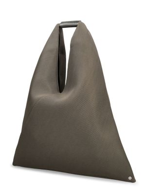 Nákupná taška so sieťovinou Mm6 Maison Margiela sivá