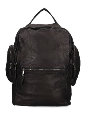 Kožený batoh Giorgio Brato čierna