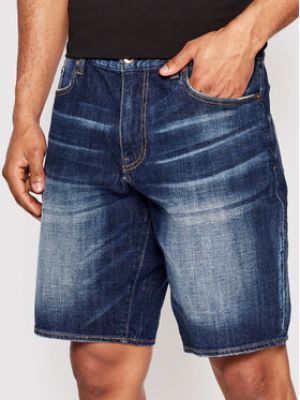 Shorts en jean slim Armani Exchange bleu