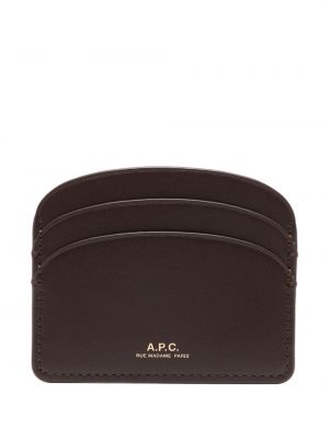 Kožená peňaženka A.p.c.