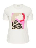 T-shirt da donna Kaffe Curve