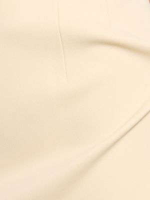 Falda larga de viscosa Khaite blanco