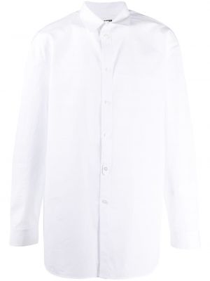 Camisa con bordado con botones Jil Sander blanco