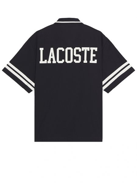Camicia baggy Lacoste nero