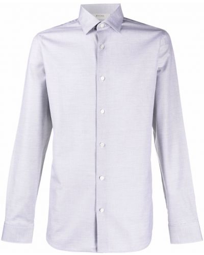 Camisa manga larga Z Zegna gris
