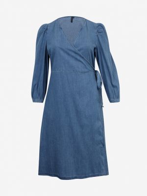 Kleid Only Carmakoma blau