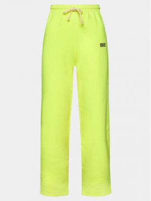 Pantalon de joggings large American Vintage jaune