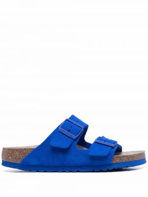 Sandaler med reim ingen hæl Birkenstock blå