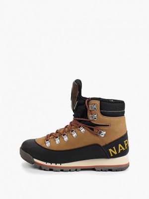 Треккинговые ботинки Napapijri коричневые