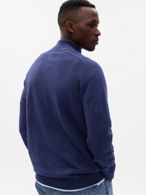 Pletený pletený svetr Gap modrý